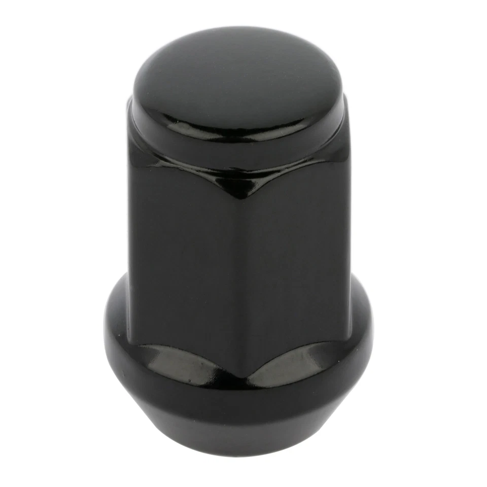 20 piezas tuercas de rueda con acabado negro 9/16-18 para camioneta Chevrolet K20 1961-1974 Foto 4 de 4