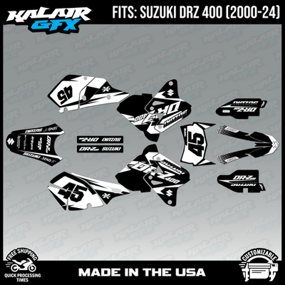 Graphics kit for Suzuki DRZ400 SM, S and E (2000-2024) Division