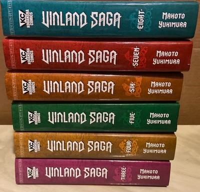 Vinland Saga English Hardcover Vol 3-8 Set (Kodansha)