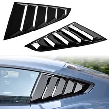KEWISAUTO Side Window Louver for Mustang 2024 2025, GT Lambo Style Rear Quart...