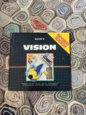 Sony Vision Brochure 1982 Revised Edition - Image 1 of 4