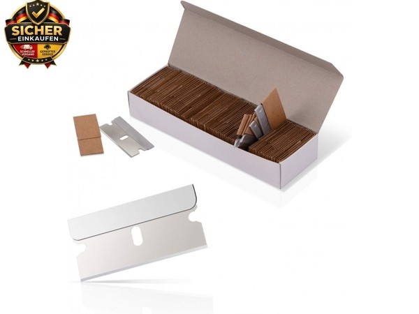 100 StüCk Ersatzklingen FüR Glasschaber, Schaber Kingen FüR Schaber, Gl-image