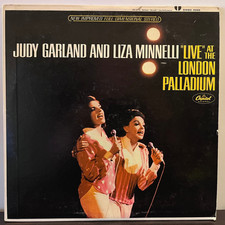 JUDY GARLAND & LIZA MINNELLI -Live London Palladium- 12" Vinyl Record 2xLP - VG