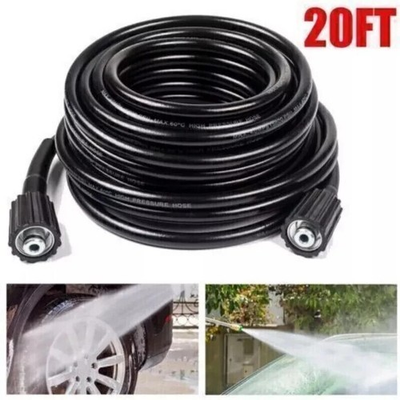 #ad 20 FT High Pressure Washer Hose 5800 PSI M22 14MM Power Washer Extension Hose Y $14.55