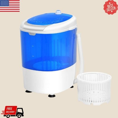 #ad Portable Washing Machine Mini Washer amp; Spinner 5.5 lb Compact Laundry $76.49