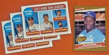 1986 Donruss Highlights BO JACKSON Rookie Card XRC w/ 2018 HR Leaders $1.59 Ship