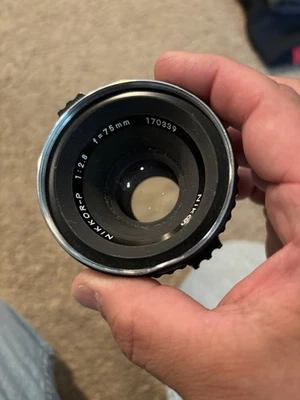 Nikon NIKKOR 75mm Focal Camera Lenses for Bronica for sale | eBay