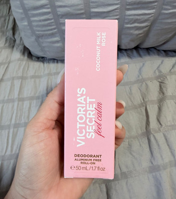 Victoria's Secret Feel Calm Aluminum-Free Roll-On Coconut Milk Rose
