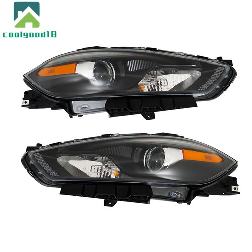 Par de faros delanteros para proyector tipo halógeno Dodge Dart 2013-2016 diestro y derecho - Imagen 4 de 15