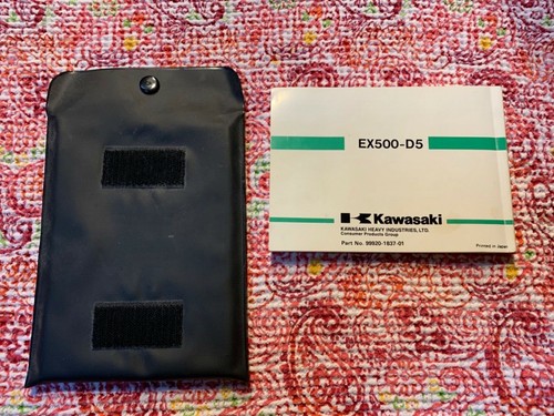 Kawasaki Ninja 500 Owner Manual 99920-1837-01 - Bild 2 von 3