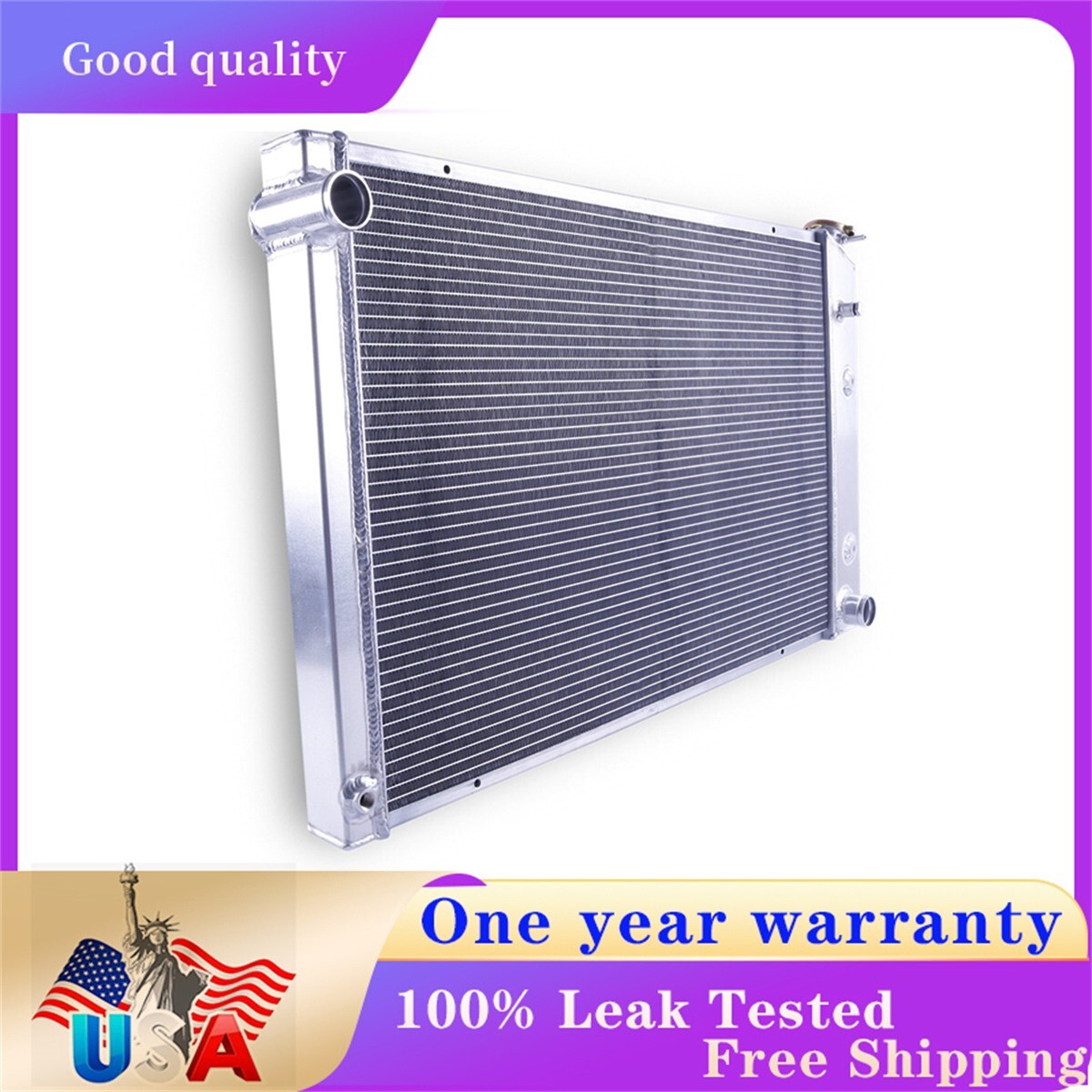 Aluminum Radiator For 1973-1986 Chevy GMC C/K Series Trucks - Fits 305, 350, 400, 454 Engines