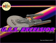 1/537 USS EXCELSIOR Model Kit