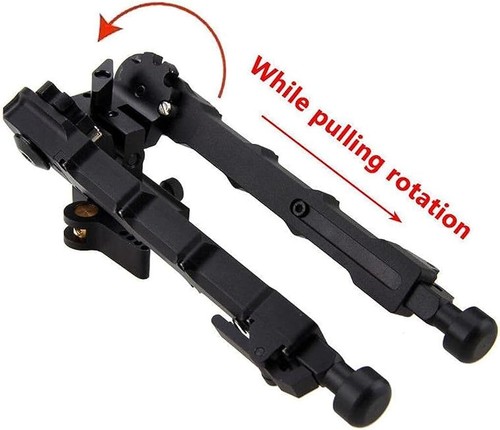 V9 Einstellbare Gewehr Zweibein 7.5''-9'' Tactical Schnellspanner Picatinny Rail - Bild 13 von 13