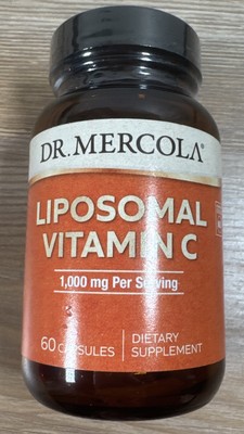 Dr. Mercola Liposomal 1000mg Vitamin C Capsules - 60 Count Ex. 04/2025