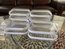 2 PACK - Target Hard Sided Zipper Pencil Case Clear Up & Up - SOLD OUT EVERYWHER