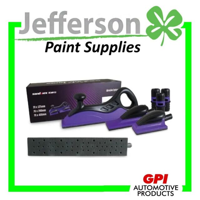 GPI Velco Hand Block Sander Kit - 70mm x 125mm / 70mm x 200mm / 70mm x 400mm GPI Velco Hand Block Sander Kit - 70mm x 125mm / 70mm x 200mm / 70mm x 400mm