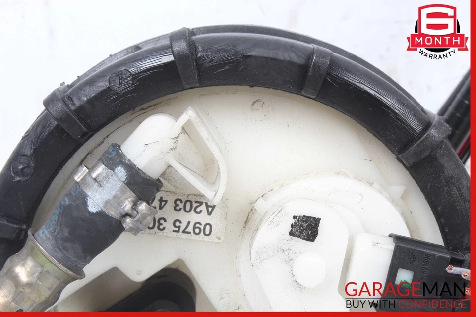 01-07 Mercedes W203 C240 C32 AMG conjunto de sensor de nível de bomba de combustível lateral esquerdo e direito - Imagem 3 de 4