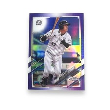2021 Topps Chrome Ryusei Ogawa RC Purple Refractor 288/299 Chiba Lotte Marines