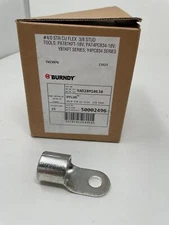 BURNDY HYLUG 4/0 STR CU FLEX 3/8 STUD 18V 50002496  QTY:25 Brand New