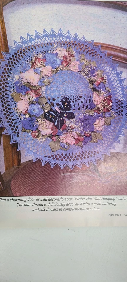 Revista Crochet World de colección abril 1993 | 30 patrones | Primavera/Pascua Foto 4 de 4