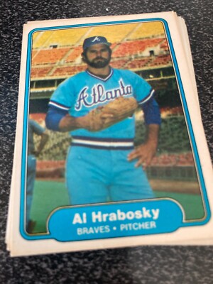 1982 FLEER BASEBALL BASE CARDS (400-660) YOU PICK