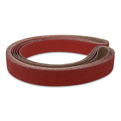 2 X 48 Inch 40 Grit Metal Grinding Ceramic Sanding Belts, 6 Pack