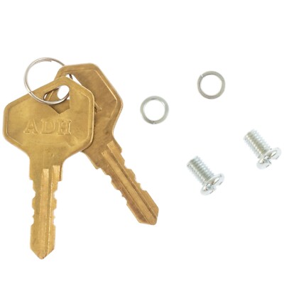 Türschloss Set Garage ROLLER DOOR LOCK Set+ Faceplate ( Steel-Line