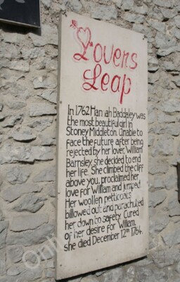Photo 6x4 The Lovers Leap story Stoney Middleton  c2011