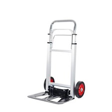 90kg Heavy Duty Folding Foldable Hand Truck Barrow Cart Wheel Trolley Load 198lb