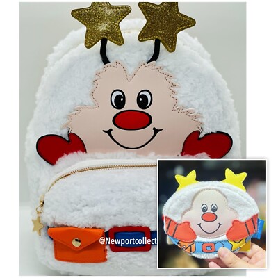 Rainbow Brite Twink Fuzzy Figural Mini Backpack & Loungefly  display picture 1