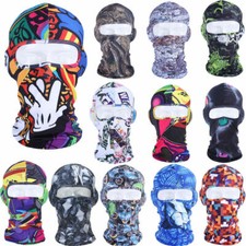 Tactical Hunting Ski Balaclava Windproof Printed Cycling Full Face Mask Sun Hood