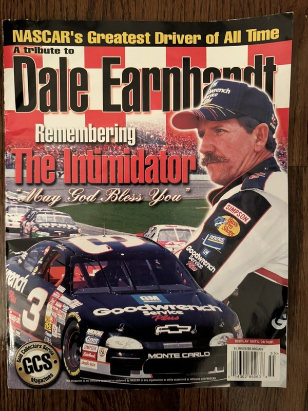 A Tribute to Dale Earnhardt Gold Collectors Series Magazine NASCAR