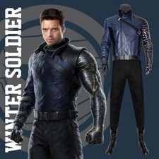 The Falcon and The Winter Soldier Bucky Barnes Winter Soldier Cosplay Costume