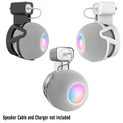Well-Designed Robust Wall-mounted Storage Bracket for Apple HomePod Mini Speaker