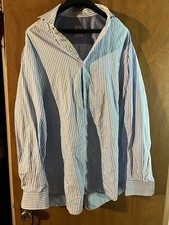 Peter Millar Seaside Finish Men  s XL Dress Shirt