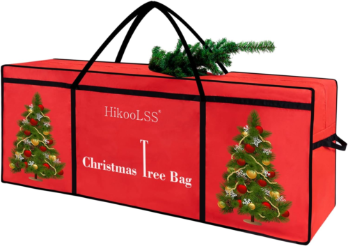 Christmas Tree Storage Bag 12 Ft Tall Tree Container/Holder Heavy Duty Oxford... - Picture 5 of 12