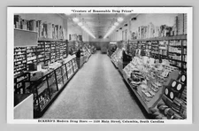 Eckerd's Drug Store Postcard Columbia South Carolina SC Main Street Reprint