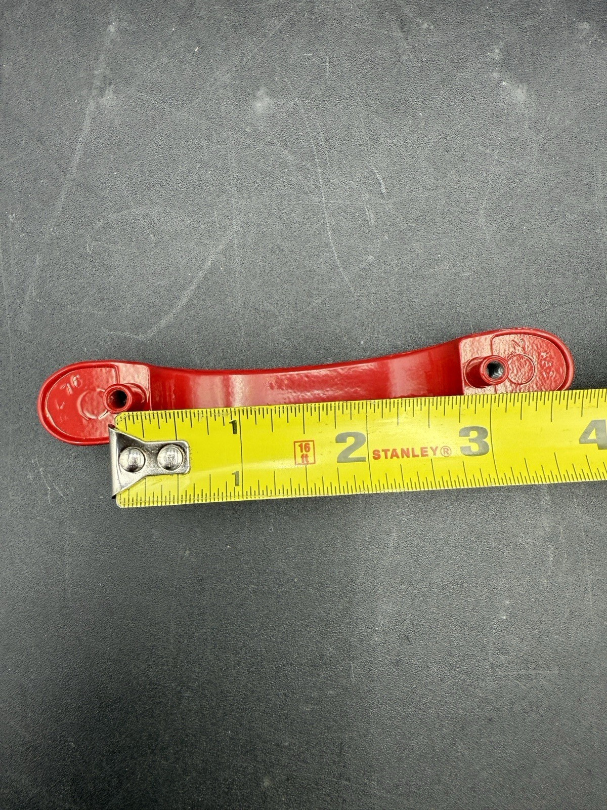 Set 4 BELWITH P8307-2 Bright Red Cabinet Drawer Handle Pulls CUSTOM LOTS AVAIL