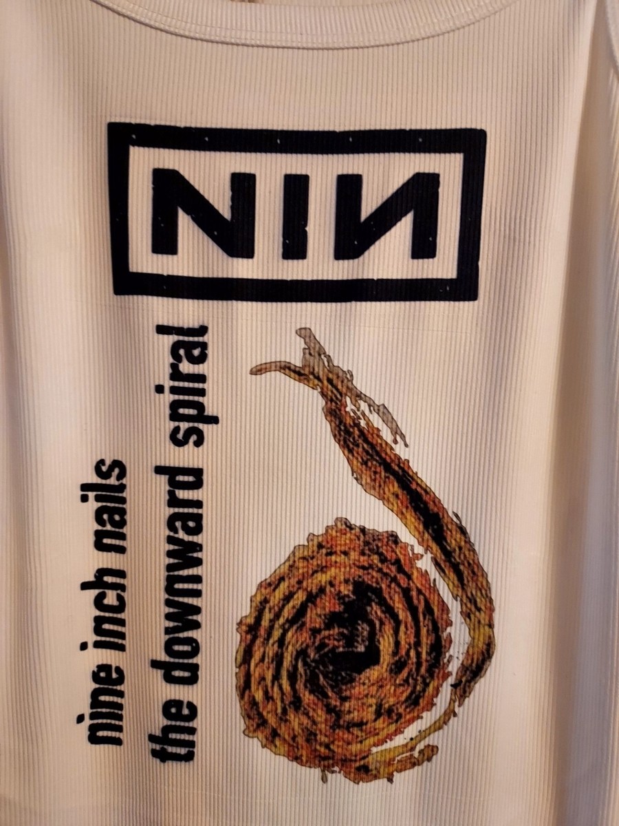 Nine inch nails Tank top Ribbed nine inch Nails The Downward