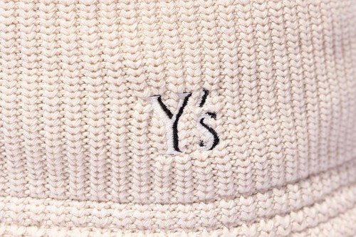 New era Knit Bucket hat x Y's Collaboration SS25 Outline Logo Stone 14607829 - Picture 4 of 5