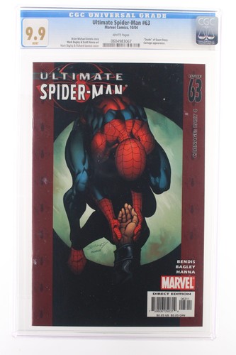 Ultimate Spider-Man #63 - Marvel Comics 2004 CGC 9.9 Carnage appearance.