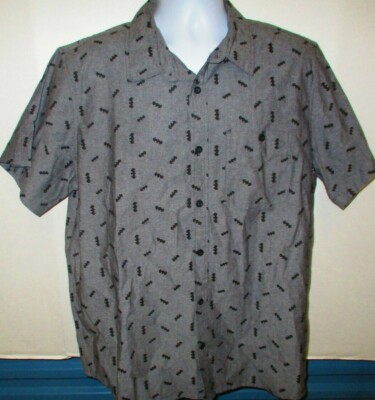 batman button down shirt