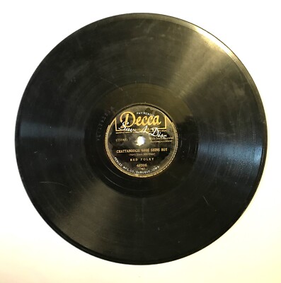 FOXTROT Vintage 1940's & 1950's Records 78 rpm, Lot of 12, in a