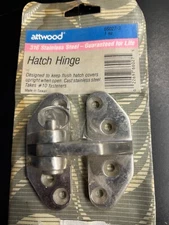 Attwood Marine 66027-3 SS Hatch Hinge 3x2-13/16 - Stainless Steel NEW NOS BOAT