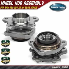 2xFront Left & Right Wheel Hub Bearing Assembly for BMW G20/30 X3 X4 330e xDrive