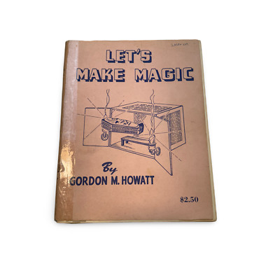 Vintage Magic Book: Let's Make Magic, Book by Gordon Howatt