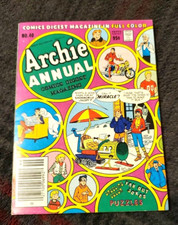 Archie Ann. Digest # 40 VF BETTY & VERONICA Little Archie SNOWMOBILE Cover 1982