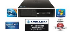 hp 8200/6200 Intel i5 quad core Windows 7/10 250GB 4GB/8GB WiFi Ready desktop PC