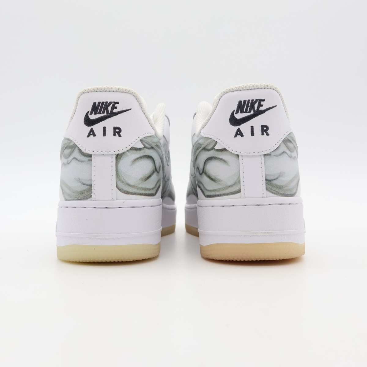 靴 Nike Air Force 1 Low \"White Skeleton\" Nike Air Force 1 Skeletal Force 'White' Release Date. Nike SNKRS