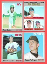 1970 Topps baseball - less than EX - You Pick 'Em